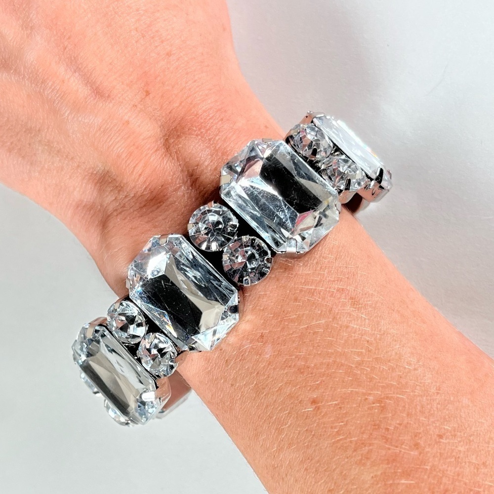 Silver Crystal Bracelet